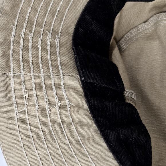 Cornell University Bucket Hat Beige Tan Spelled Out Logo Cap Classic Sportswear - Picture 6 of 7